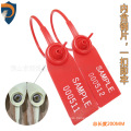 Disposable Plastic Luggage Padlock Seal Emergency Vehicle Safety Special Padlock Lead Seal Label Logo